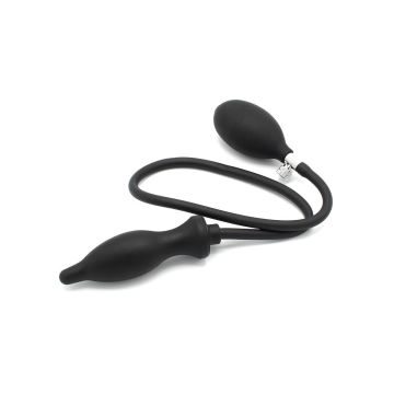Kiotos Opblaasbare Buttplug - Zwart