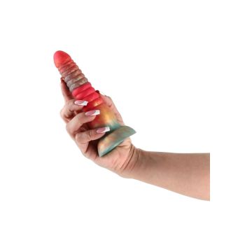 Stacked Dildo 16 cm - Rood/Goud