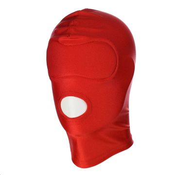 Kiotos BDSM Masker met Open mond - Rood