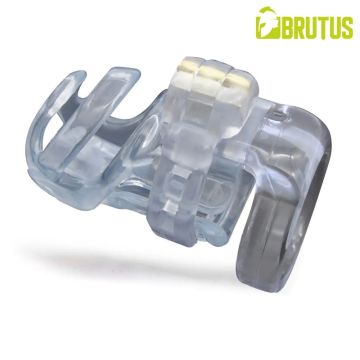 BRUTUS Cyborg Cage - Chastity Cage Kuisheidskooi - Clear
