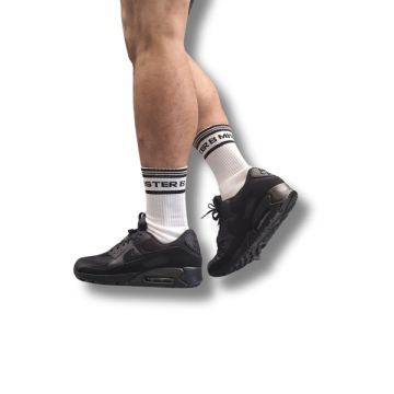 Mister B Sport Sokken Cum Dump - Wit/Zwart