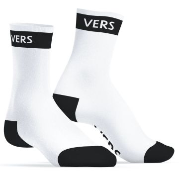 SneakXX Sneaker Sokken VERS - Wit/Zwart