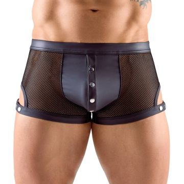 Svenjoyment Transparant Mesh Broekje - Zwart
