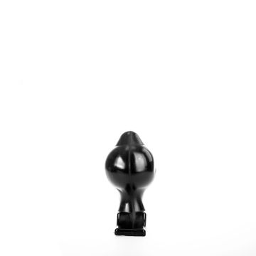 All Black Henny Butt Plug - 10 cm