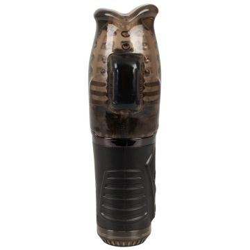 Zuigende Masturbator Met Dual Vibratie