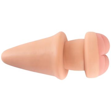 Buttplug en Penisverlenger 2 in 1 - Nature Skin