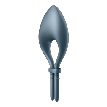 Satisfyer Vibrerende Cockring Bullseye - Grijs