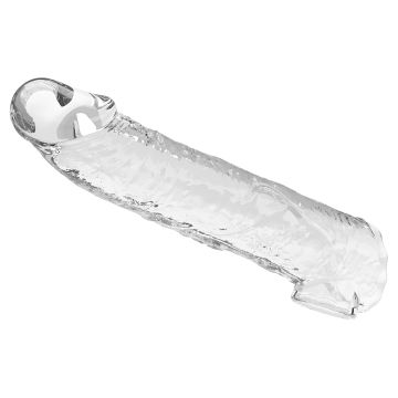 Pretty Love Penis Sleeve Transparant - 26 cm