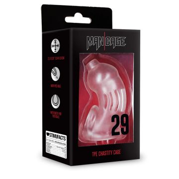 ManCage Kuisheidskooi Model 29 - Transparent