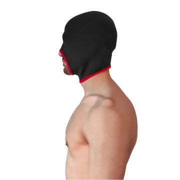 BRUTUS Blind Neopreen Face Fucker Masker - Zwart/Rood