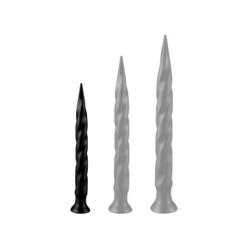 Anaal Dildo long Tail S - Zwart