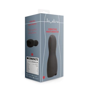 Vibrerende Masturbator Sleeve Licorice - Zwart