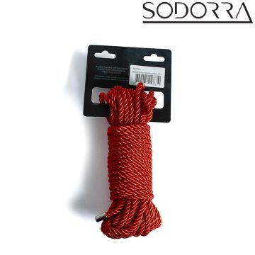 Bondage Touw SODORRA 10 meter - Rood
