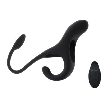 Zero Tolerance Vibrerende Cockring met Plug en Afstandsbediening - All The Bases