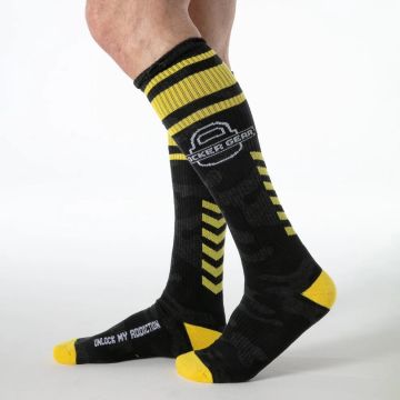Locker Gear Full Access Hoge Knie Sokken - Geel