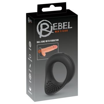 Rebel Vibrerende Balring - Zwart