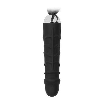 Leren Zweep met Realistische Dildo - Ouch!