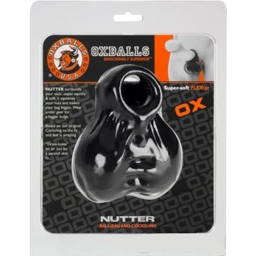 Oxballs Nutter Cocksling - Zwart