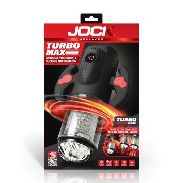 Curve Toys Spinning Thrusting en Zuigende Masturbator - Turbo Max