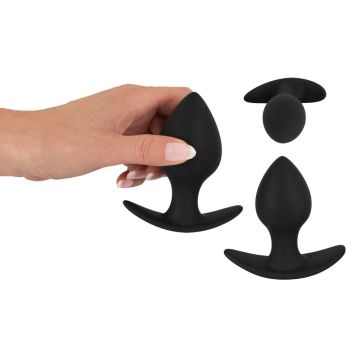 3-Delige Anaal Trainer Set - Zwart*