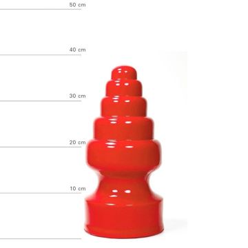 All Black Victor Buttplug - 27 cm