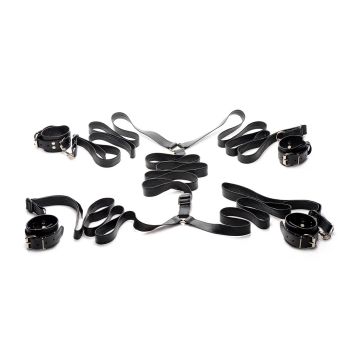 Leren Bed Restraint Set