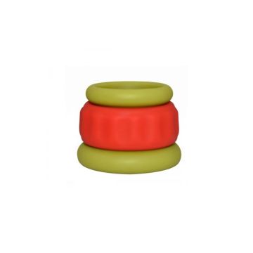 Kiotos 2 in 1 Cockring en Ballstretcher Set