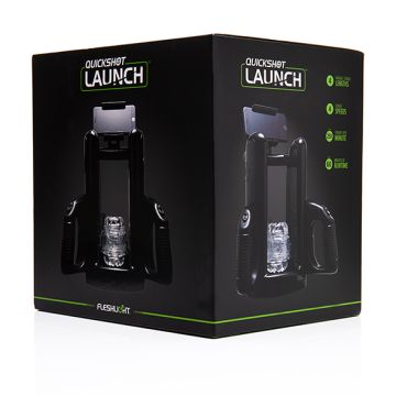 Fleshlight Quickshot Launch - Zwart