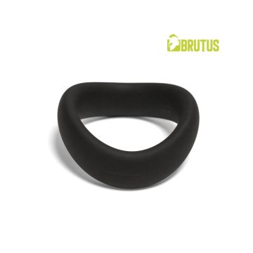 Siliconen Ergo Cockring Zwart - Brutus