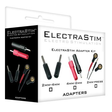 ElectraStim Adapter Kit - 2mm Pin to 4mm Banana Plug Converter Kit*