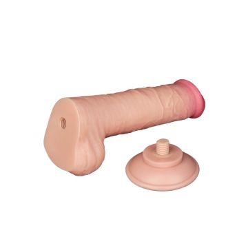 Realistische Dildo Sliding Skin 20.8 cm - Huidskleur