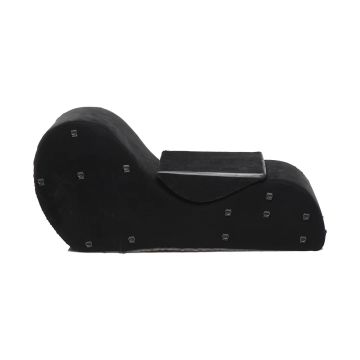 Bedroom Bliss Bondage Love Couch - Zwart