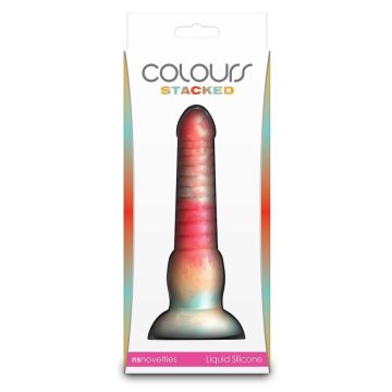 Stacked Dildo 16 cm - Rood/Goud
