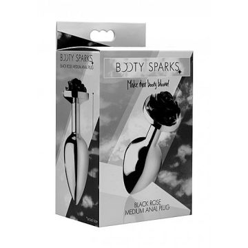 Buttplug Black Rose - Medium