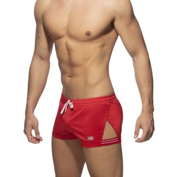 Addicted Side Stripe Short - Rood