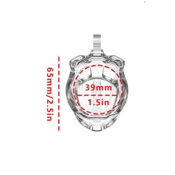 Peniskooi P-Cage PC08 Maat S - Transparant