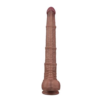 Realistische Dildo Dual Layered Bendable Cock XXL