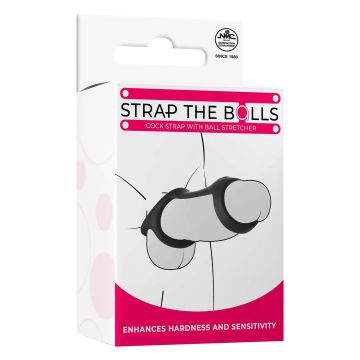 Cock Strap Met Ballstretcher NMC Zwart
