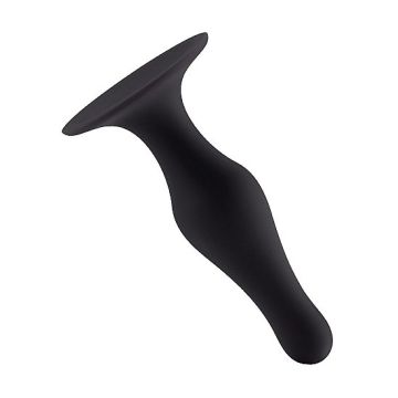 Buttplug Medium met Zuignap - 12 cm