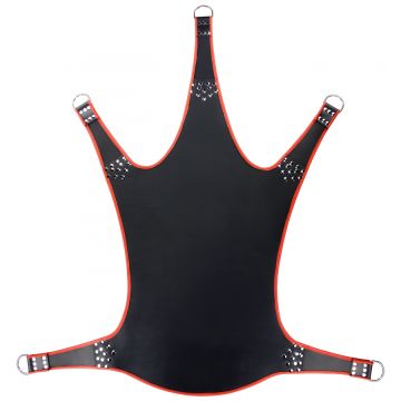 Leren Sling met 5 bevestigingspunten