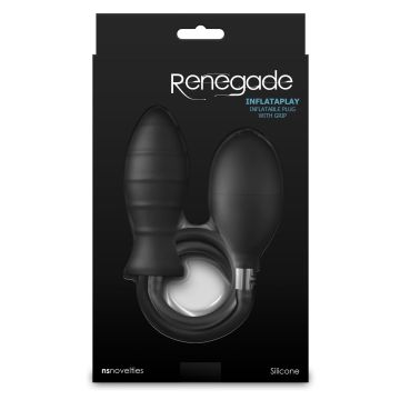 Opblaasbare Buttplug Inflataplay - Zwart