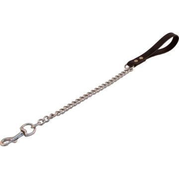 Mister B Leren Hondenriem - Korte Ketting