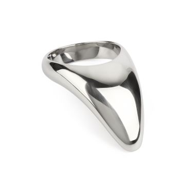 Cockring Mr. Steel Teardrop 5 cm