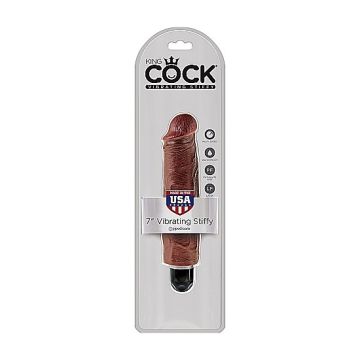 King Cock Vibrerende Anaal Dildo 21 cm
