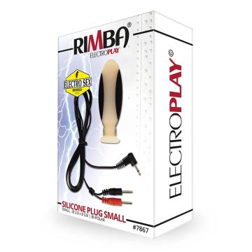 Rimba Electro Sex Plug Bi-Polair 80 mm