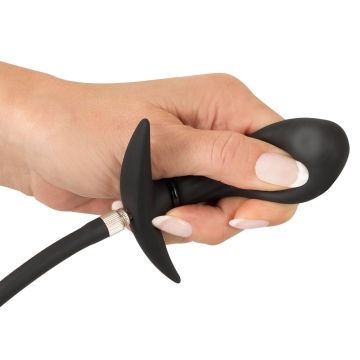 Opblaasbare Buttplug met Binnen Bal