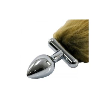 Kiotos Vossenstaart Buttplug Screwed - Bruin