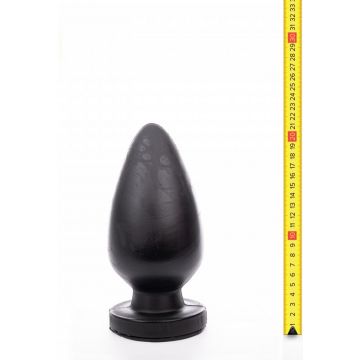 Buttplug XL Egg - Black - 21,5 cm 