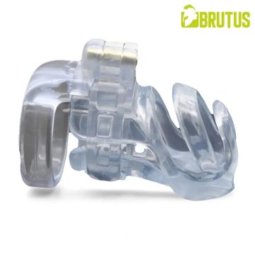 BRUTUS Cyborg Cage - Chastity Cage Kuisheidskooi - Clear