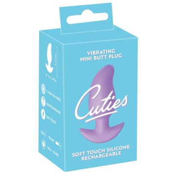 Vibrerende Mini Buttplug Cuties - Paars